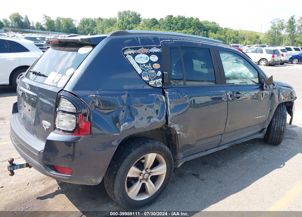 2014 JEEP COMPASS LATITUDE VIN: 1C4NJDEB2ED716855