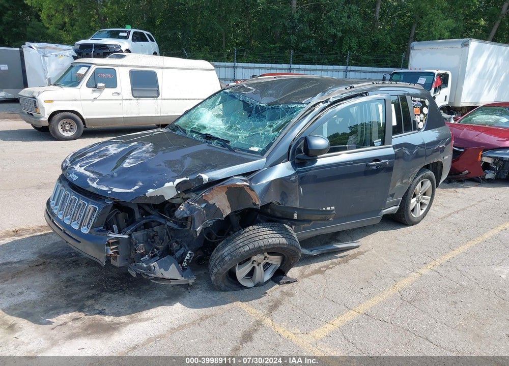 2014 JEEP COMPASS LATITUDE VIN: 1C4NJDEB2ED716855