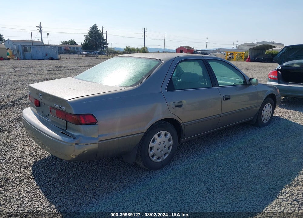 1999 TOYOTA CAMRY CE/LE/XLE VIN: 4T1BG22K7XU494337