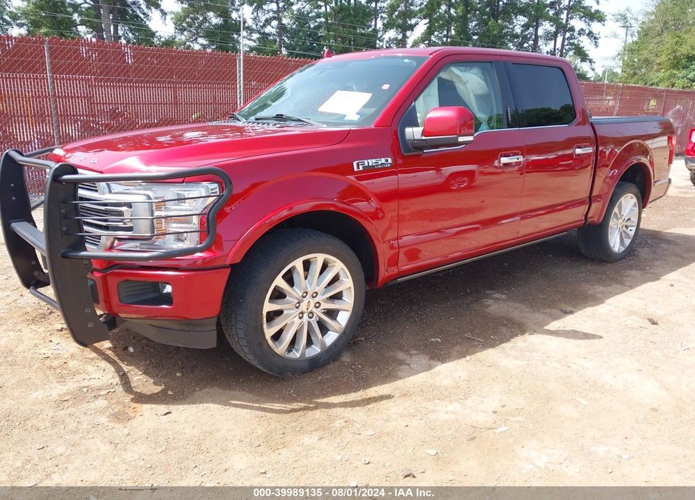 2019 FORD F-150 LIMITED VIN: 1FTEW1EG2KFA35431