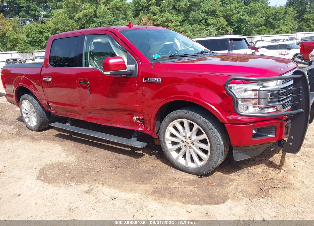 2019 FORD F-150 LIMITED VIN: 1FTEW1EG2KFA35431