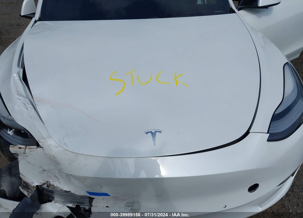2021 TESLA MODEL Y LONG RANGE DUAL MOTOR ALL-WHEEL DRIVE VIN: 5YJYGDEE0MF072494
