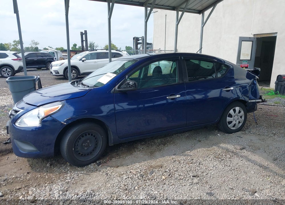 2019 NISSAN VERSA 1.6 S/1.6 S+/1.6 SV VIN: 3N1CN7AP2KL813030