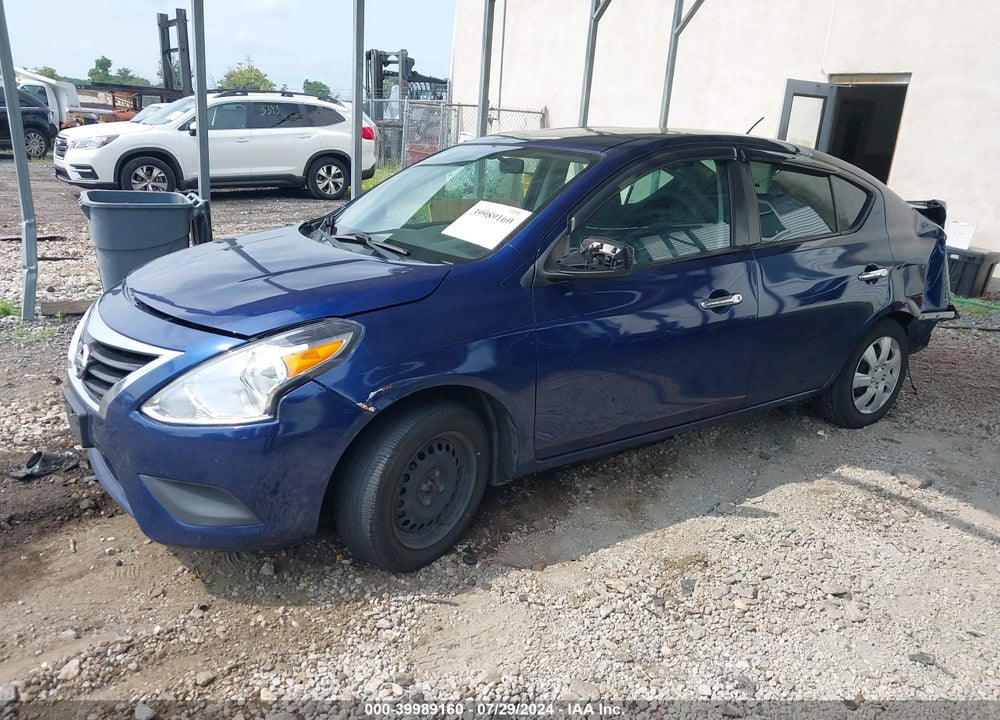 2019 NISSAN VERSA 1.6 S/1.6 S+/1.6 SV VIN: 3N1CN7AP2KL813030