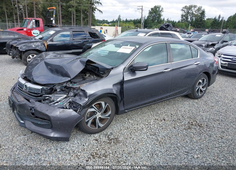 2017 HONDA ACCORD LX VIN: 1HGCR2F35HA137054