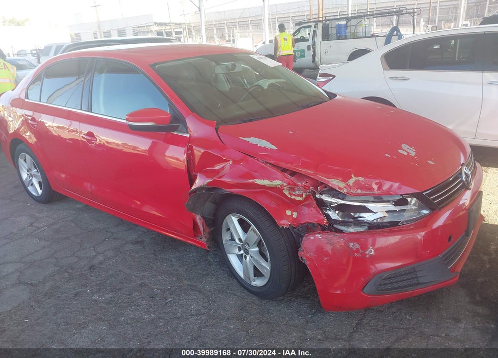 2014 VOLKSWAGEN JETTA 2.0L TDI VIN: 3VWLL7AJ8EM373938
