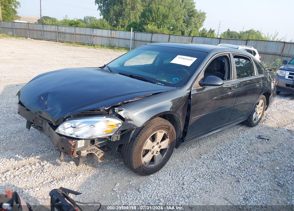 2012 CHEVROLET IMPALA LT VIN: 2G1WB5E34C1147394