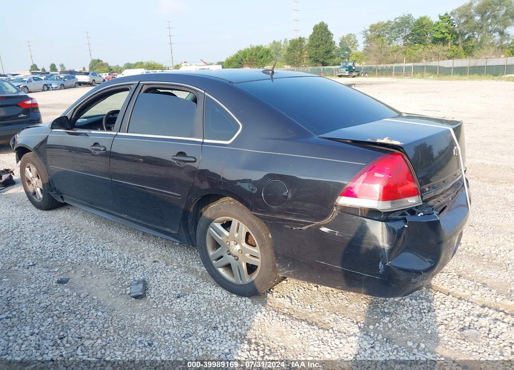 2012 CHEVROLET IMPALA LT VIN: 2G1WB5E34C1147394