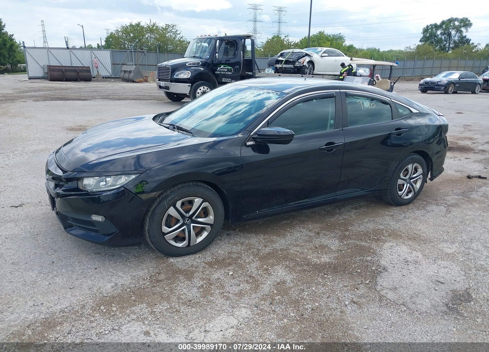 2016 HONDA CIVIC LX VIN: 19XFC2F52GE038220