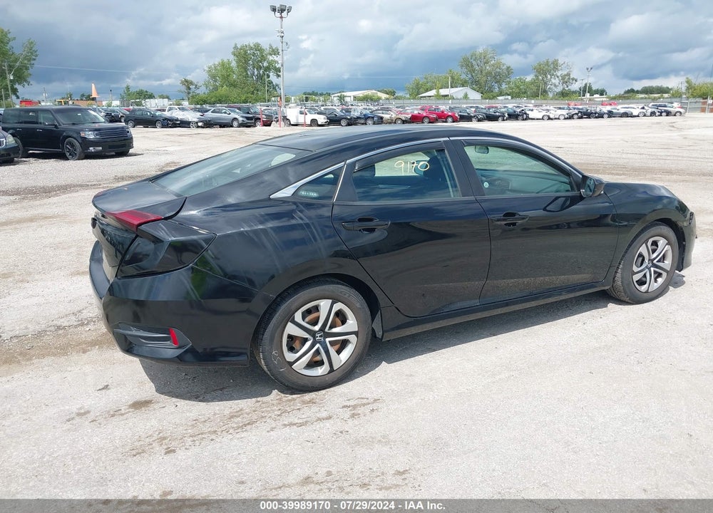 2016 HONDA CIVIC LX VIN: 19XFC2F52GE038220