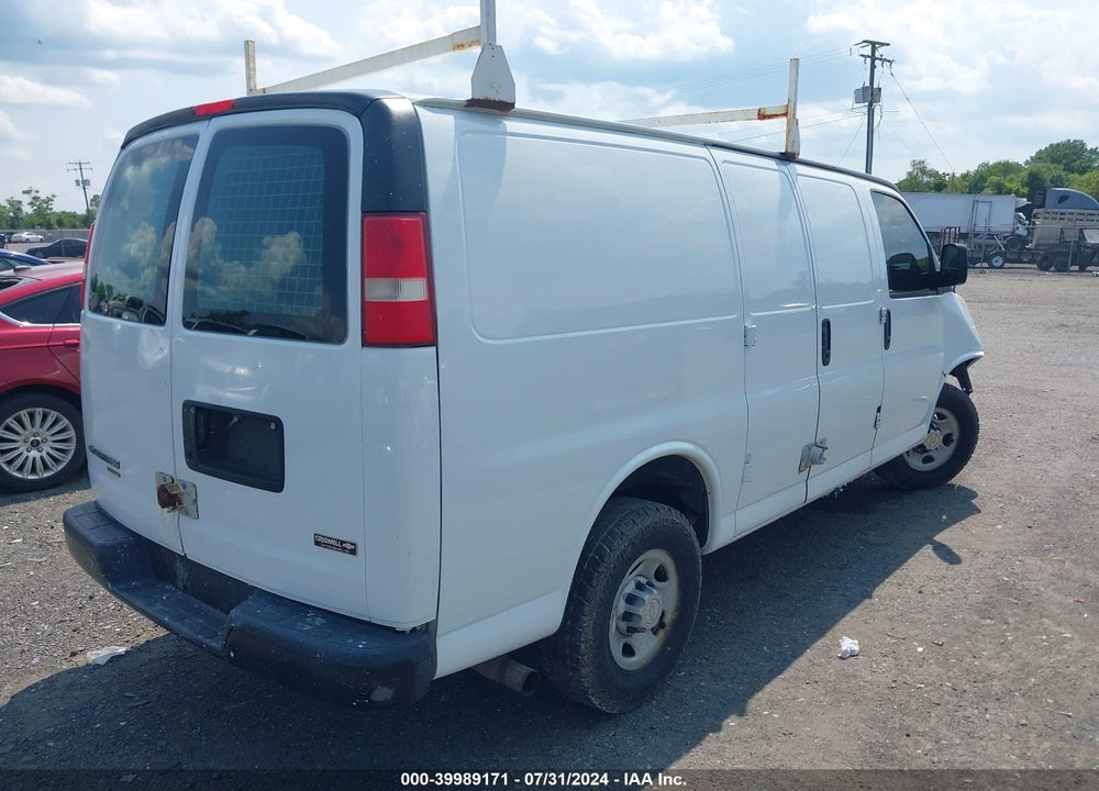 2014 CHEVROLET EXPRESS 2500 WORK VAN VIN: 1GCWGFFA6E1111548