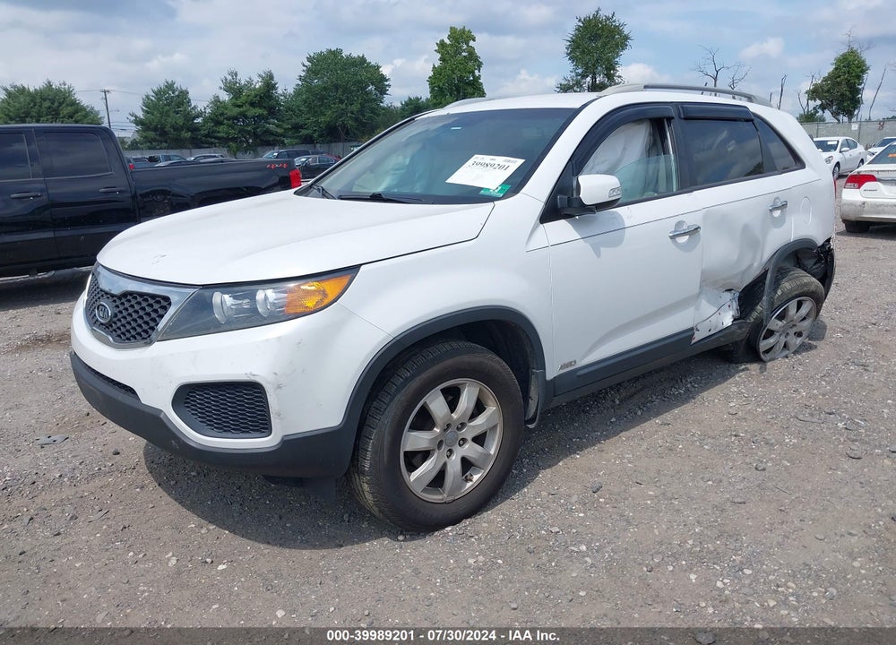 2012 KIA SORENTO LX V6 VIN: 5XYKTDA2XCG297767