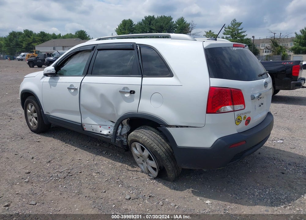 2012 KIA SORENTO LX V6 VIN: 5XYKTDA2XCG297767