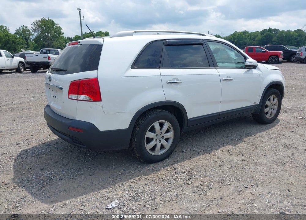 2012 KIA SORENTO LX V6 VIN: 5XYKTDA2XCG297767