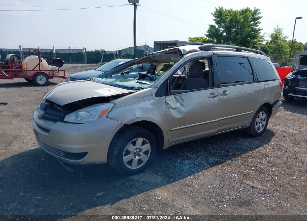 2004 TOYOTA SIENNA LE VIN: 5TDZA23C94S115379