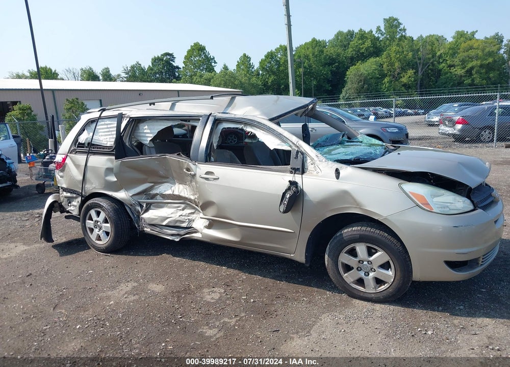 2004 TOYOTA SIENNA LE VIN: 5TDZA23C94S115379