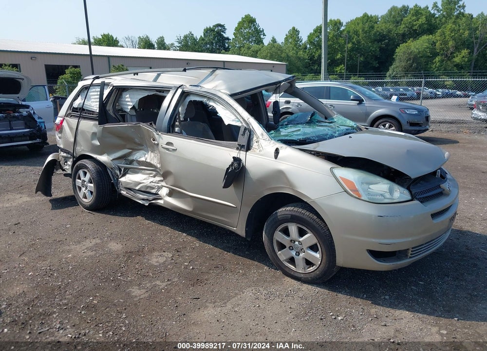 2004 TOYOTA SIENNA LE VIN: 5TDZA23C94S115379