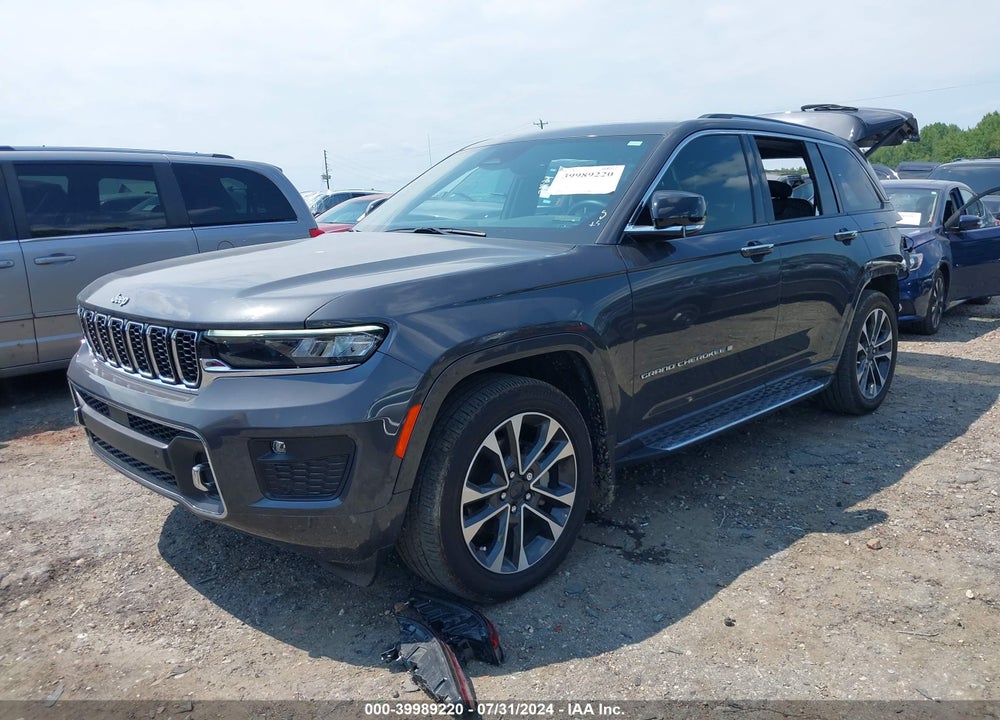 2022 CHEROKEE JEEP GRAND  OVERLAND 4X4 VIN: 1C4RJHDG1N8628927