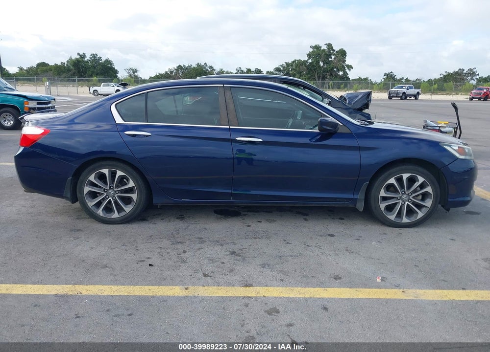 2015 HONDA ACCORD SPORT VIN: 1HGCR2F54FA166494