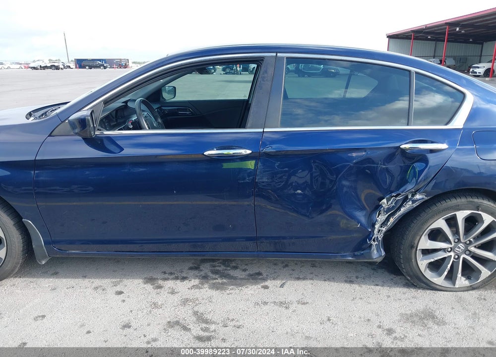 2015 HONDA ACCORD SPORT VIN: 1HGCR2F54FA166494
