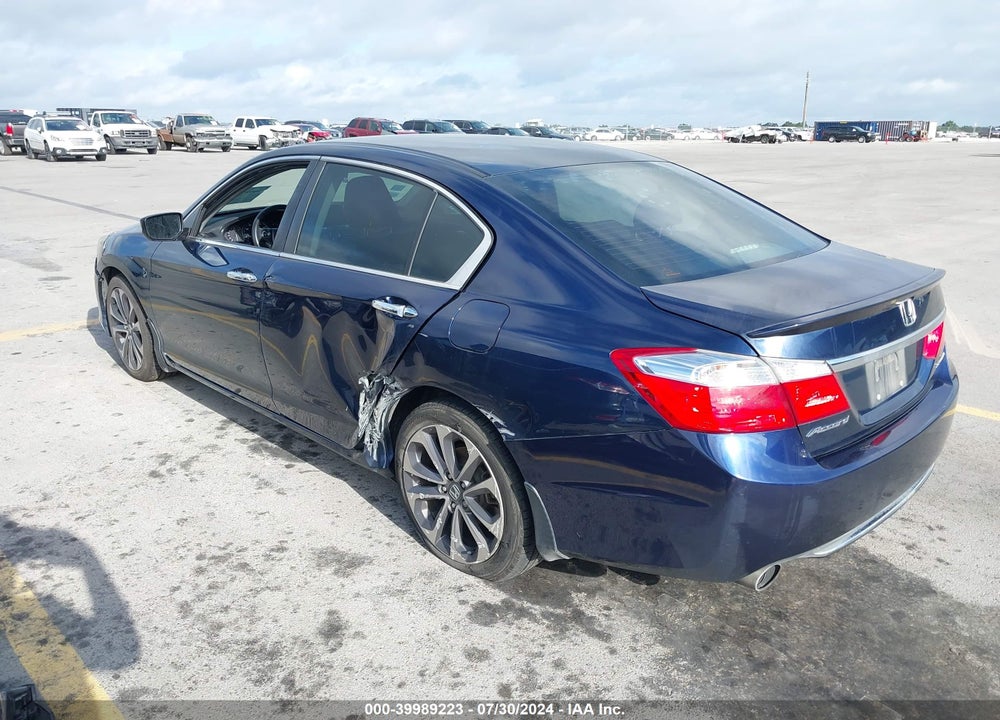 2015 HONDA ACCORD SPORT VIN: 1HGCR2F54FA166494