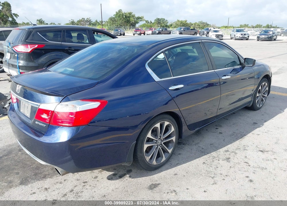 2015 HONDA ACCORD SPORT VIN: 1HGCR2F54FA166494