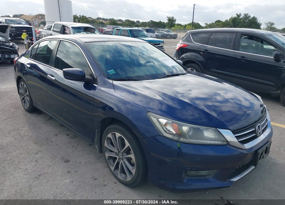 2015 HONDA ACCORD SPORT VIN: 1HGCR2F54FA166494
