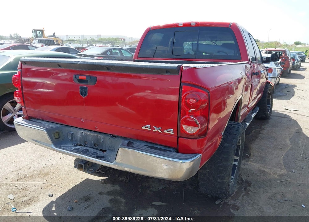 2009 DODGE RAM 2500 SLT VIN: 3D7KS28L09G518492
