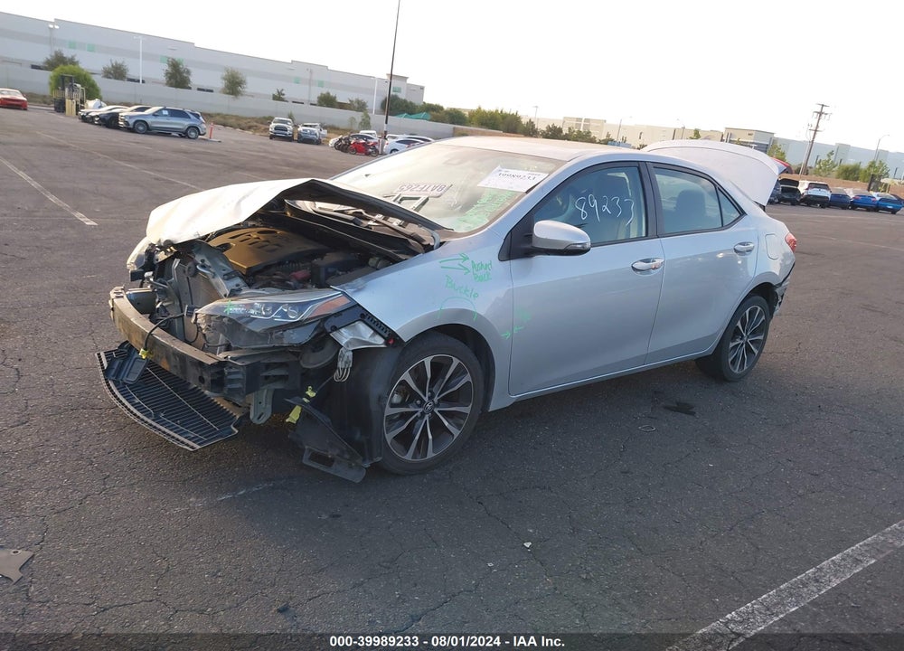 2017 TOYOTA COROLLA SE VIN: 5YFBURHE9HP666244