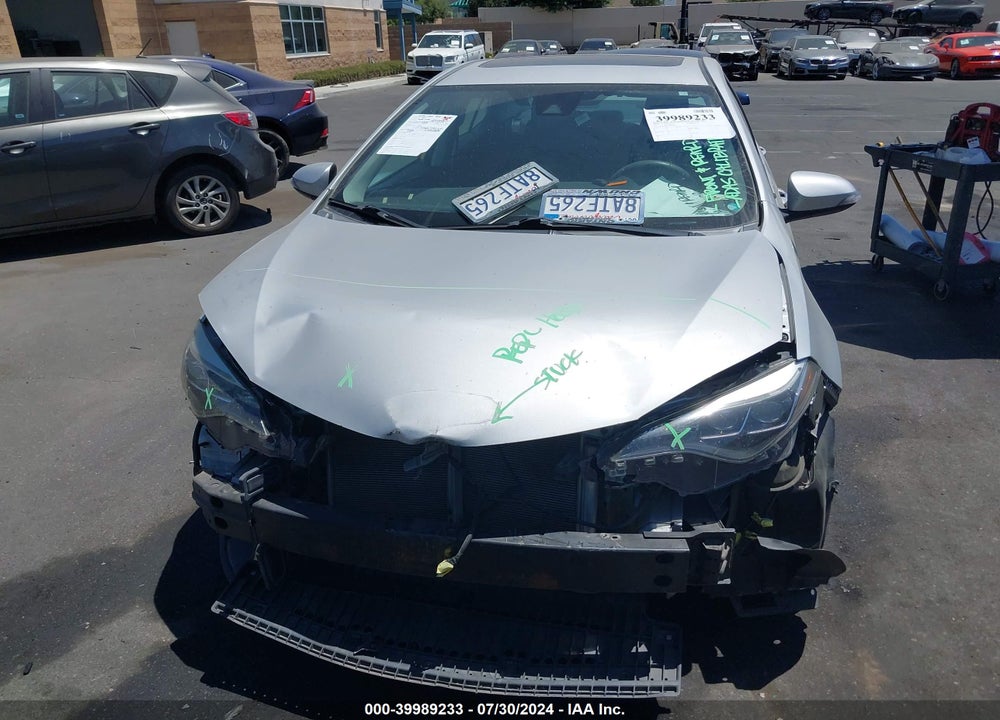2017 TOYOTA COROLLA SE VIN: 5YFBURHE9HP666244