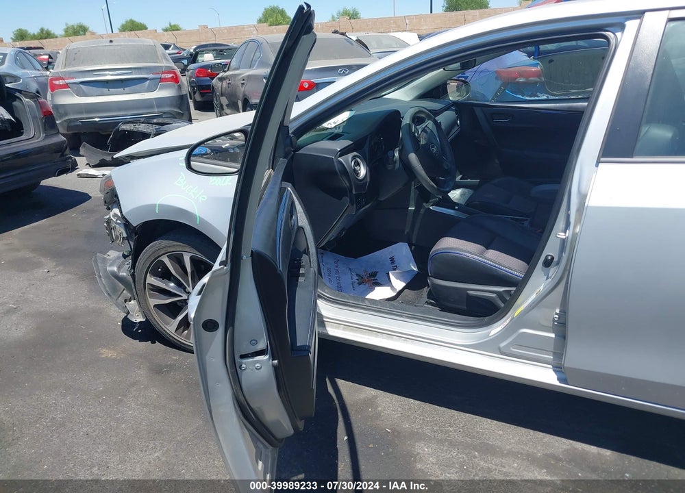 2017 TOYOTA COROLLA SE VIN: 5YFBURHE9HP666244