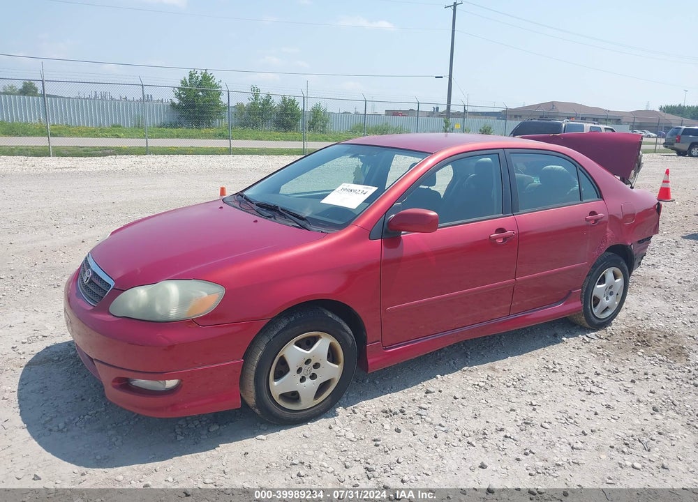2005 TOYOTA COROLLA S VIN: 1NXBR32E75Z477724