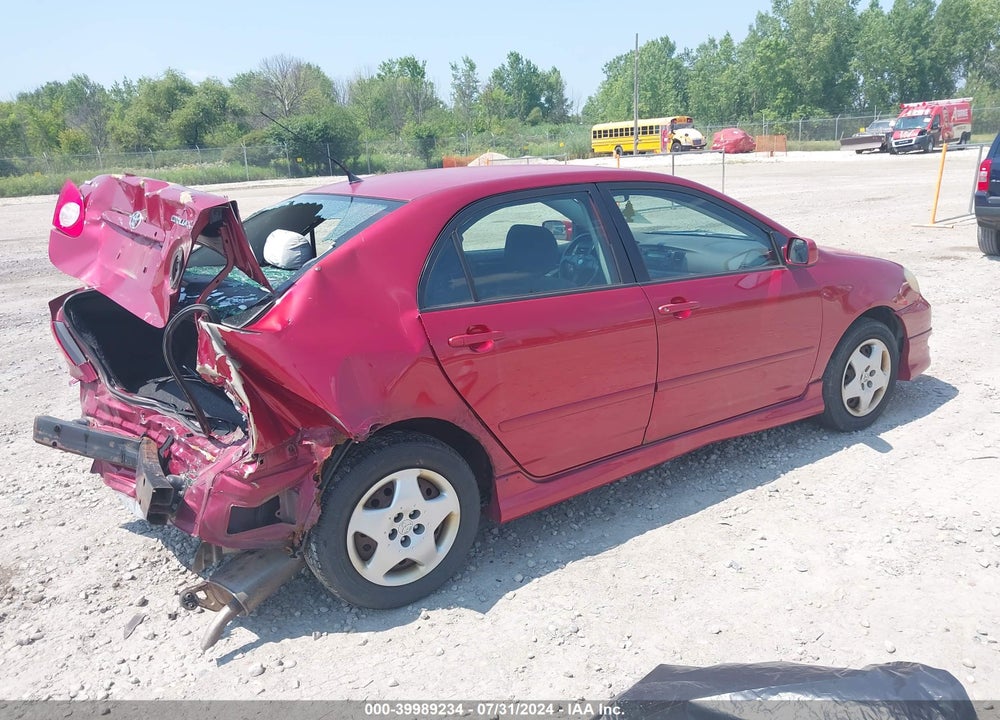 2005 TOYOTA COROLLA S VIN: 1NXBR32E75Z477724