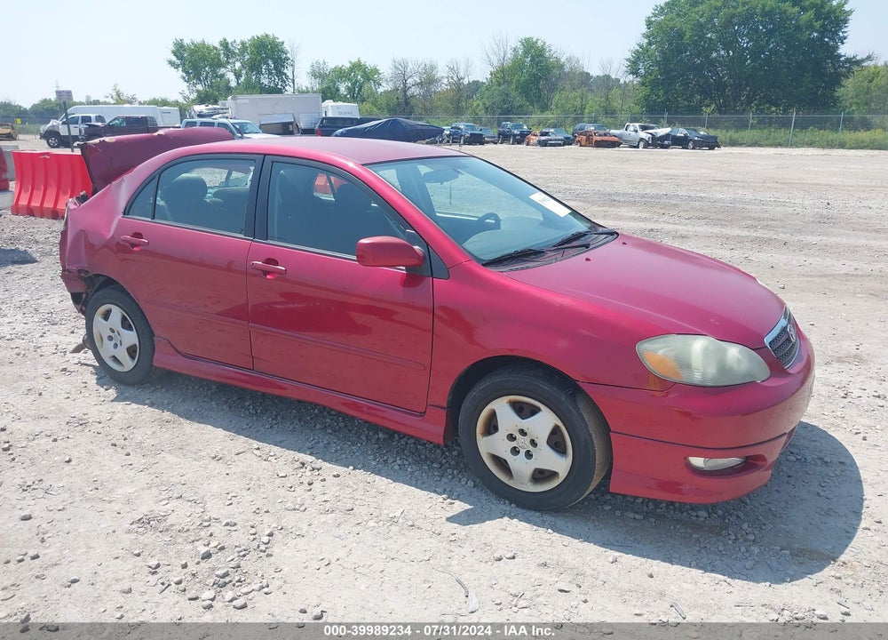 2005 TOYOTA COROLLA S VIN: 1NXBR32E75Z477724