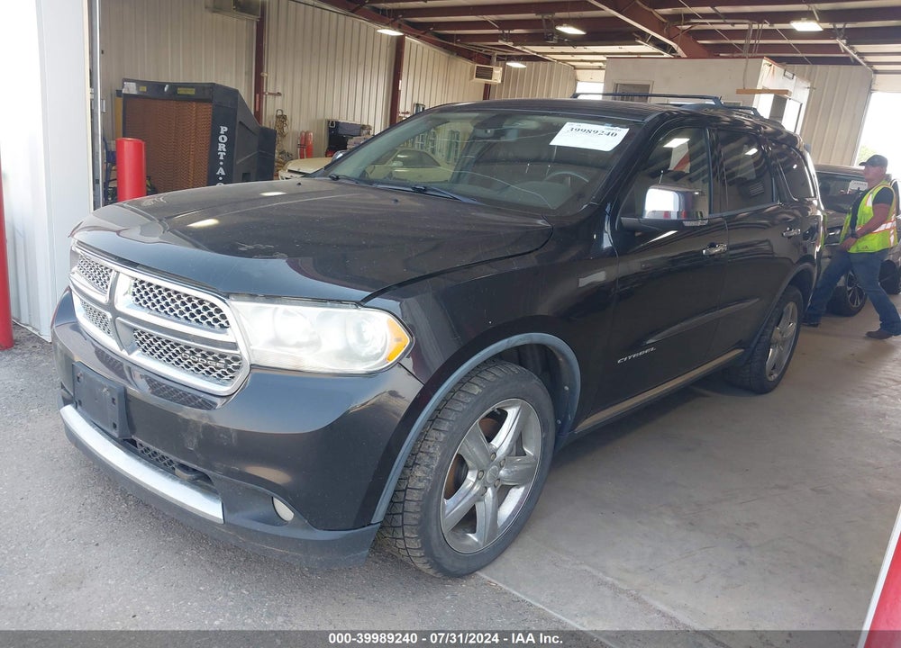 2012 DODGE DURANGO CITADEL VIN: 1C4SDJET9CC147572