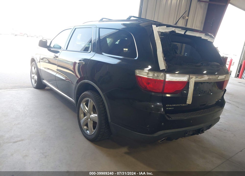 2012 DODGE DURANGO CITADEL VIN: 1C4SDJET9CC147572