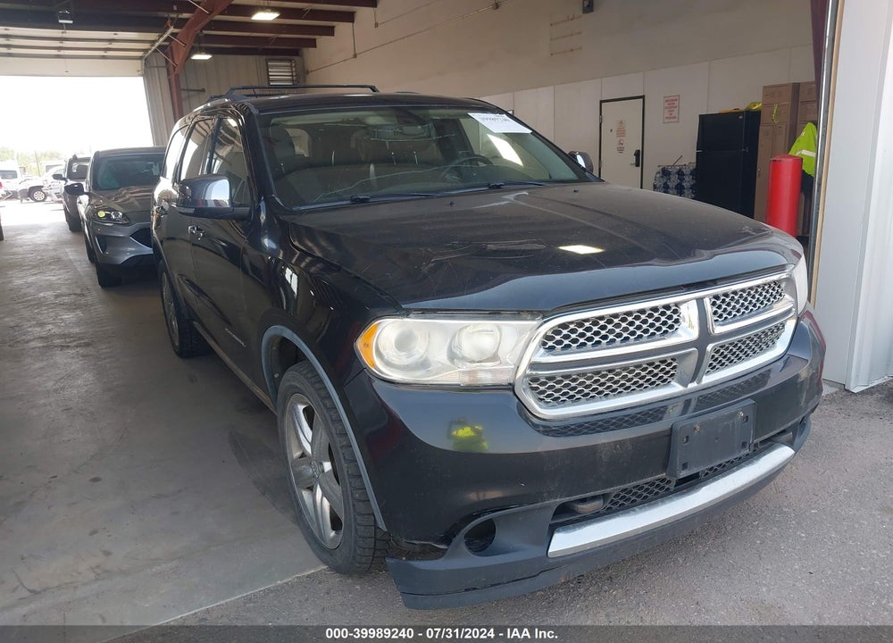 2012 DODGE DURANGO CITADEL VIN: 1C4SDJET9CC147572