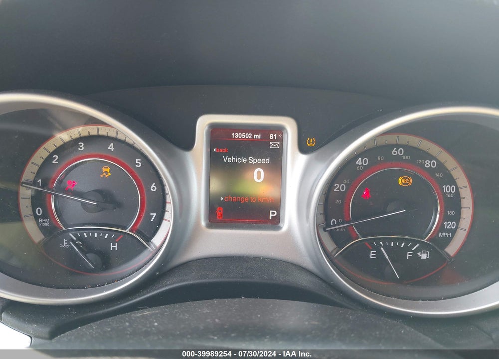 2015 DODGE JOURNEY SE VIN: 3C4PDCAB9FT746527