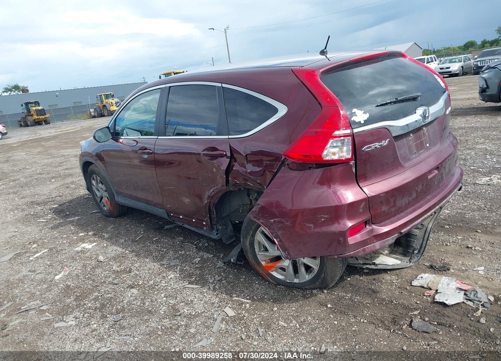 2016 HONDA CR-V EX VIN: 2HKRM4H58GH702678