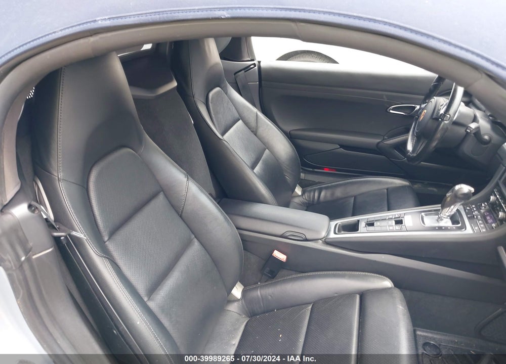 2015 PORSCHE BOXSTER VIN: WP0CA2A88FS110320
