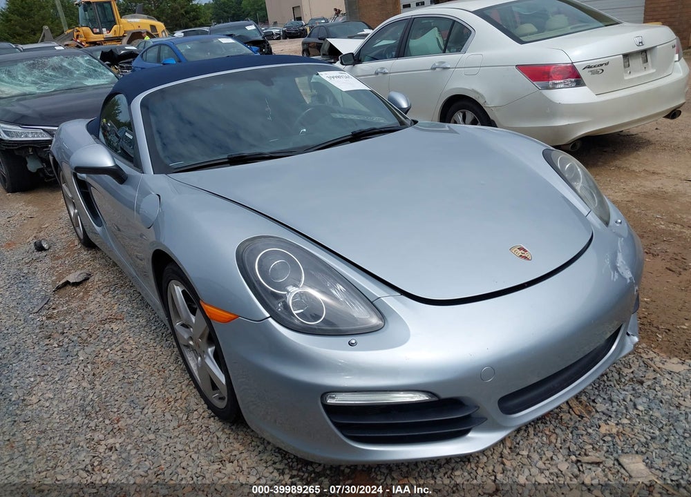 2015 PORSCHE BOXSTER VIN: WP0CA2A88FS110320