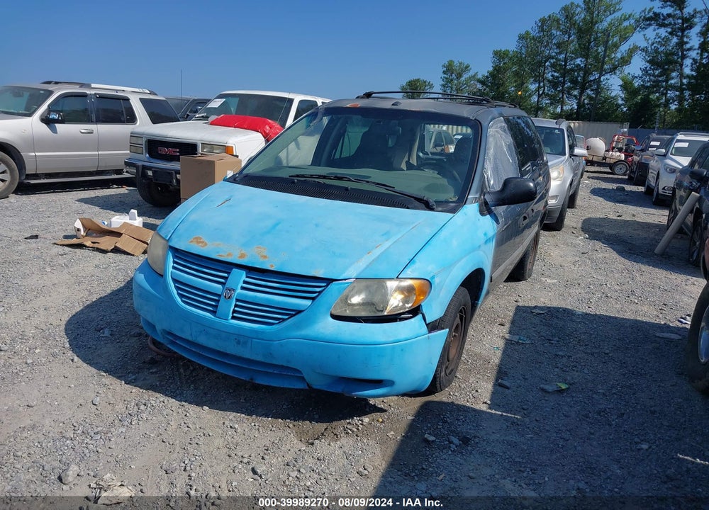 2007 DODGE CARAVAN SE VIN: 1D4GP25B77B127894