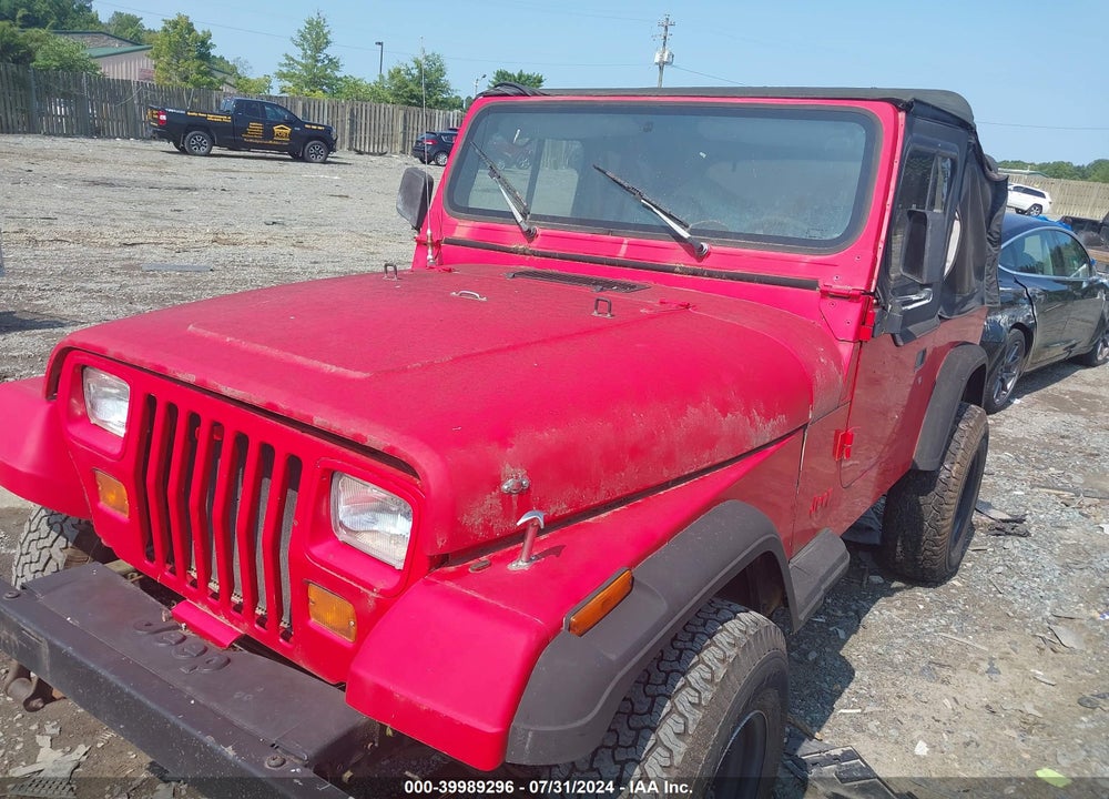 1989 JEEP WRANGLER / YJ VIN: 2J4FY19E3KJ107455