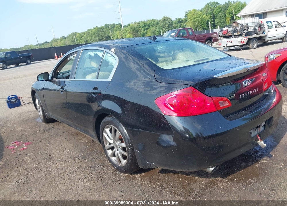 2008 INFINITI G35X VIN: JNKBV61F28M273668