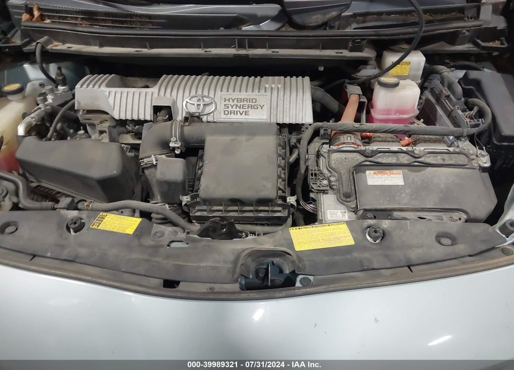 2013 TOYOTA PRIUS TWO VIN: JTDKN3DUXD1618502