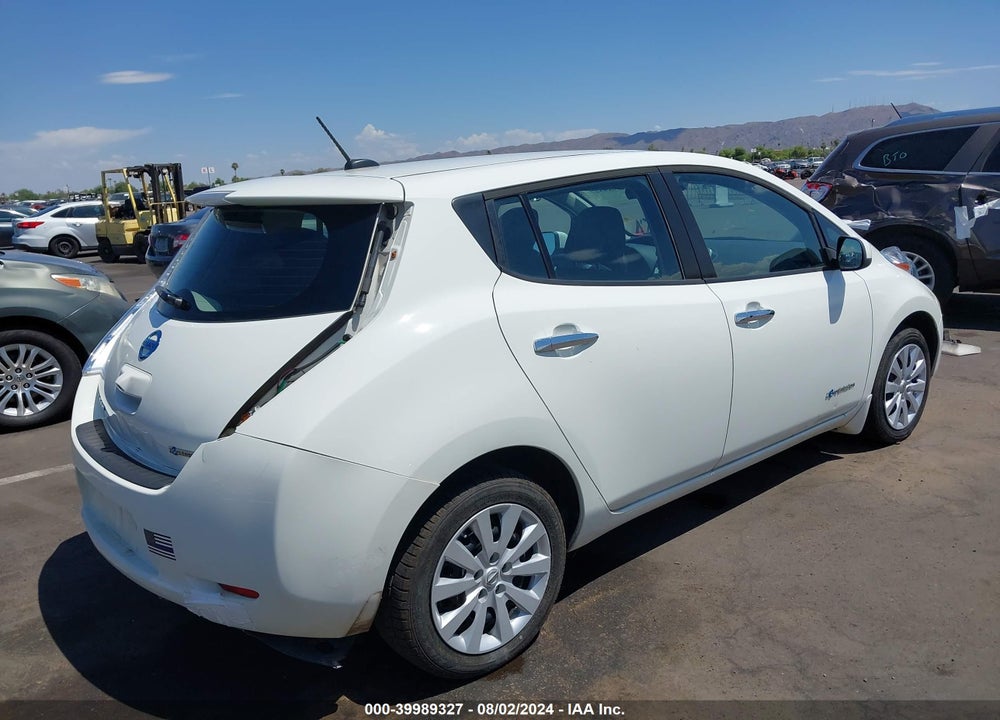 2017 NISSAN LEAF S VIN: 1N4BZ0CP2HC303238