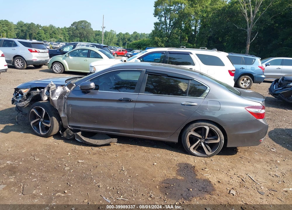 2017 HONDA ACCORD EX-L VIN: 1HGCR2F81HA002438