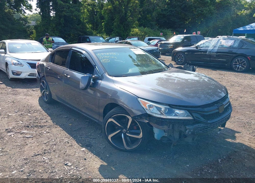 2017 HONDA ACCORD EX-L VIN: 1HGCR2F81HA002438