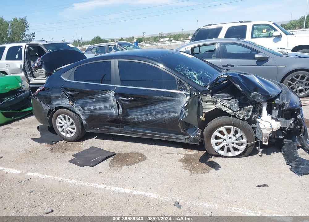 2021 HYUNDAI ACCENT SEL VIN: 3KPC24A68ME143342