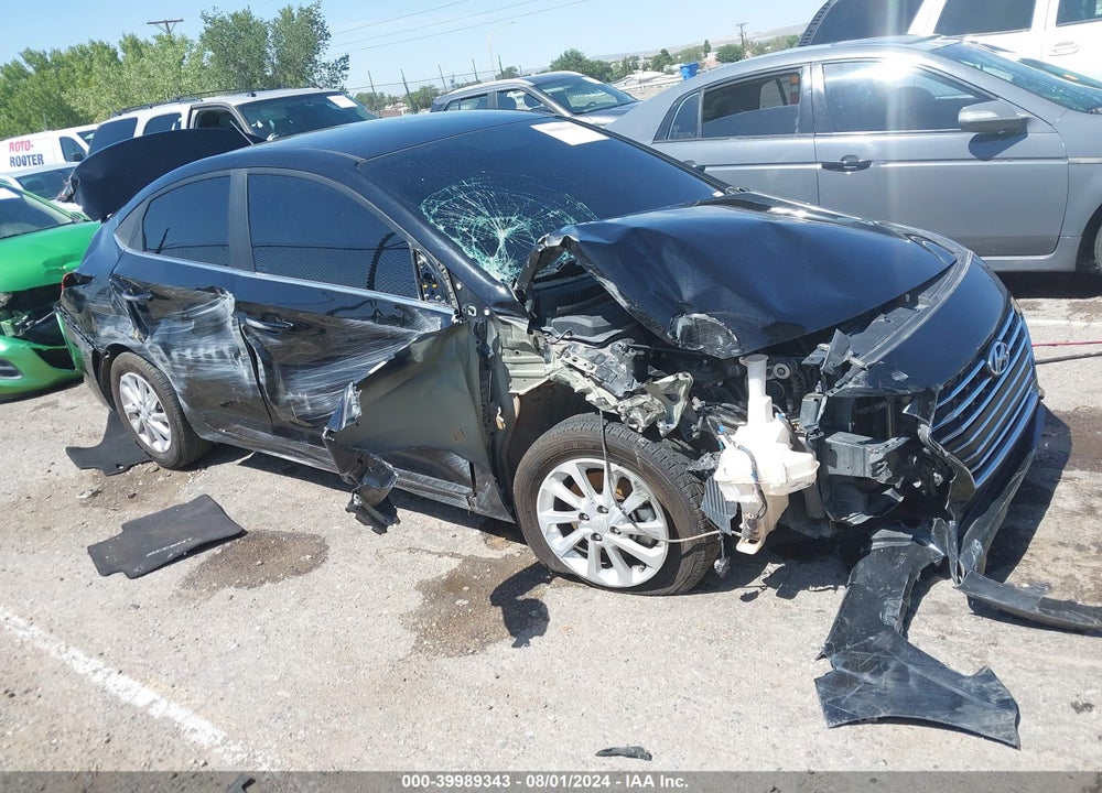 2021 HYUNDAI ACCENT SEL VIN: 3KPC24A68ME143342